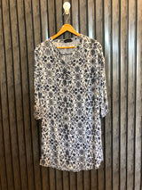 Chest 22  Lenght 34 To 35  Fabric Linen Women's Long Blouse Collection