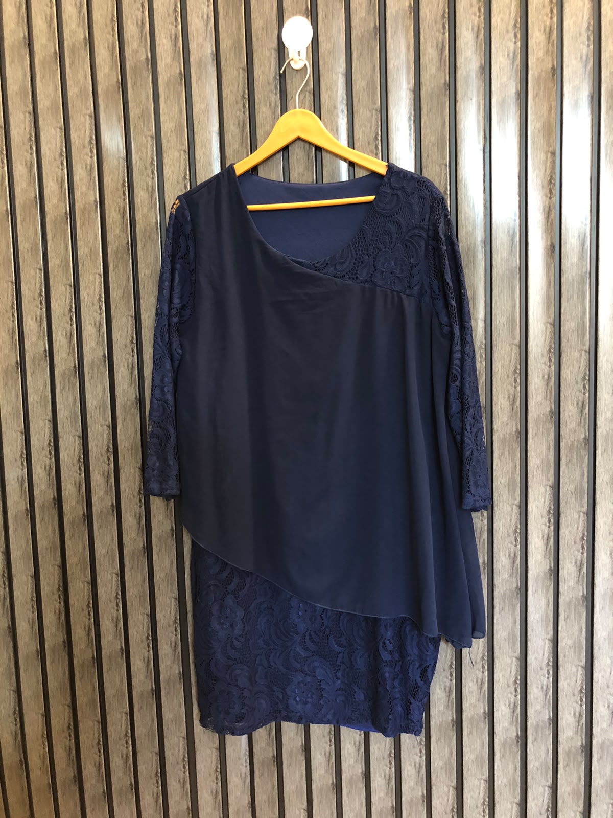 Chest 20  Lenght 34  Fabric chiffon and net Luxury Women's Long Tops