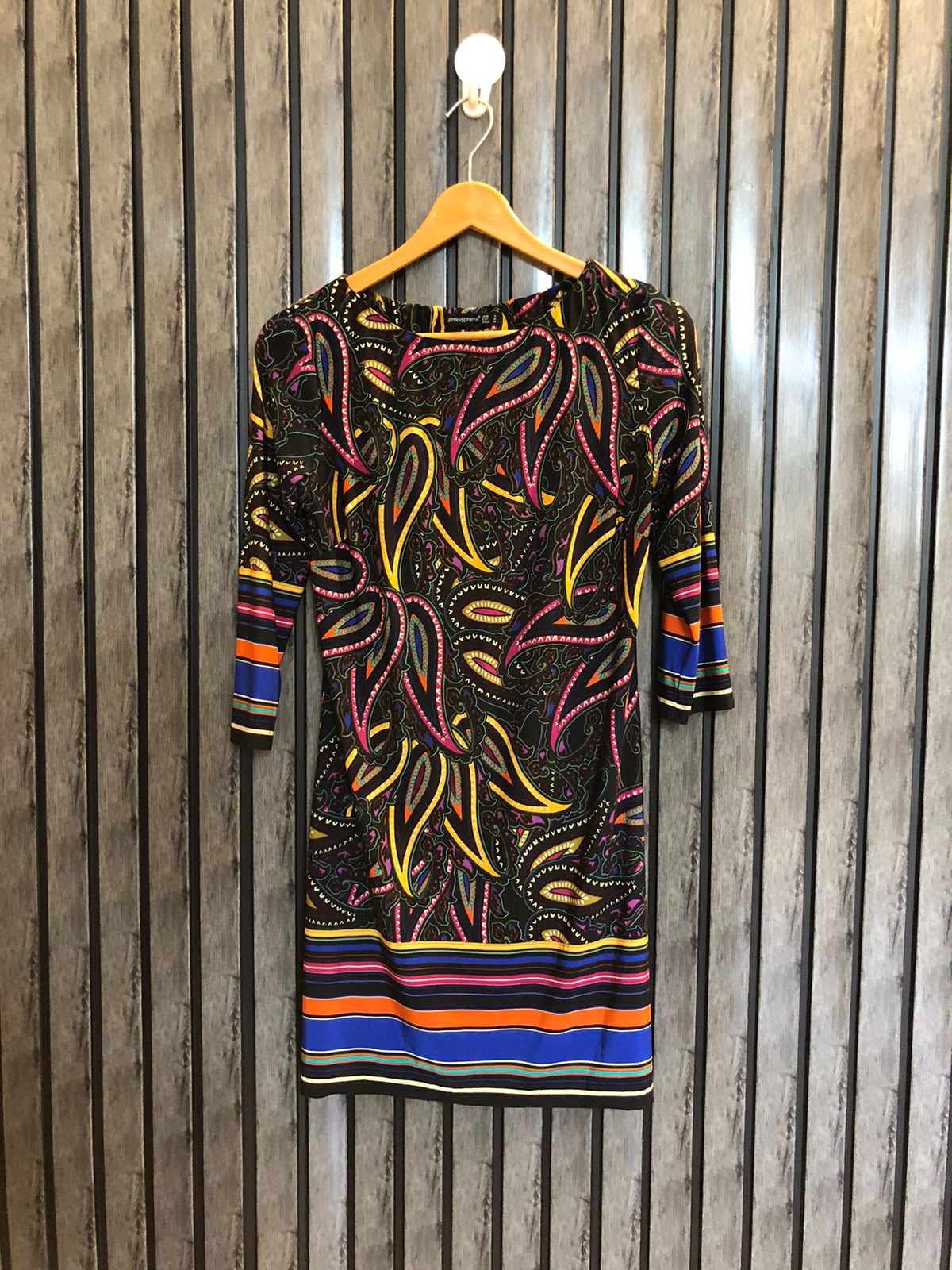 Chest 19  Lenght 31  Fabric silk jersey Branded Women's Casual Long Tops