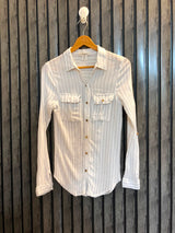 Chest 16  Length 25  Fabric Cotton Casual Women's Summer Top