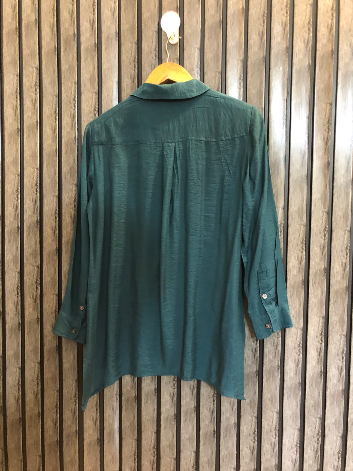 Chest 19  Length 26  Fabric Cotton Silk Stylish Women's Summer Top