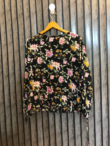 Chest 20  Length 22  Fabric Rayon Women's Everyday Full Sleeve Top