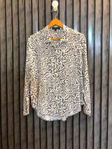Chest 19  Length 26 To 27  Fabric Linen Casual Full Sleeve Ladies Top