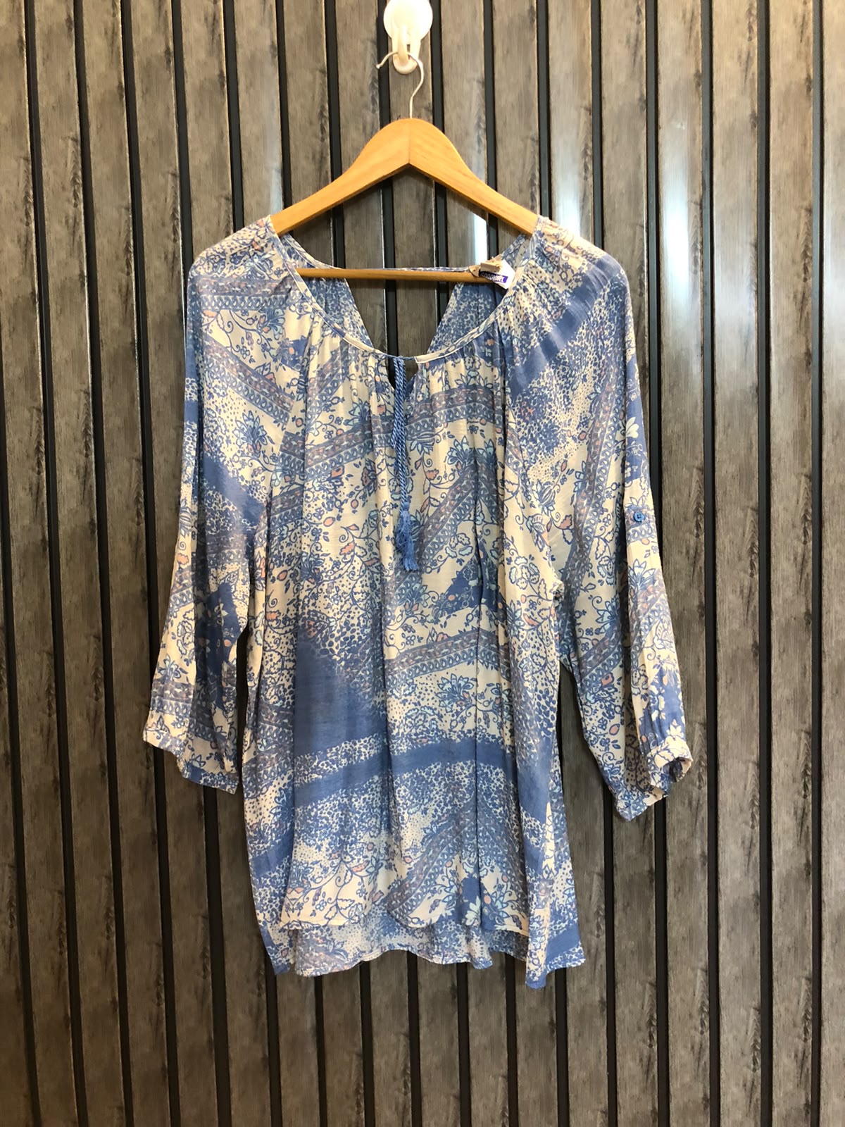Chest 25  Length 26 To 27  Fabric Cotton Women's Full Sleeve Casual Wear