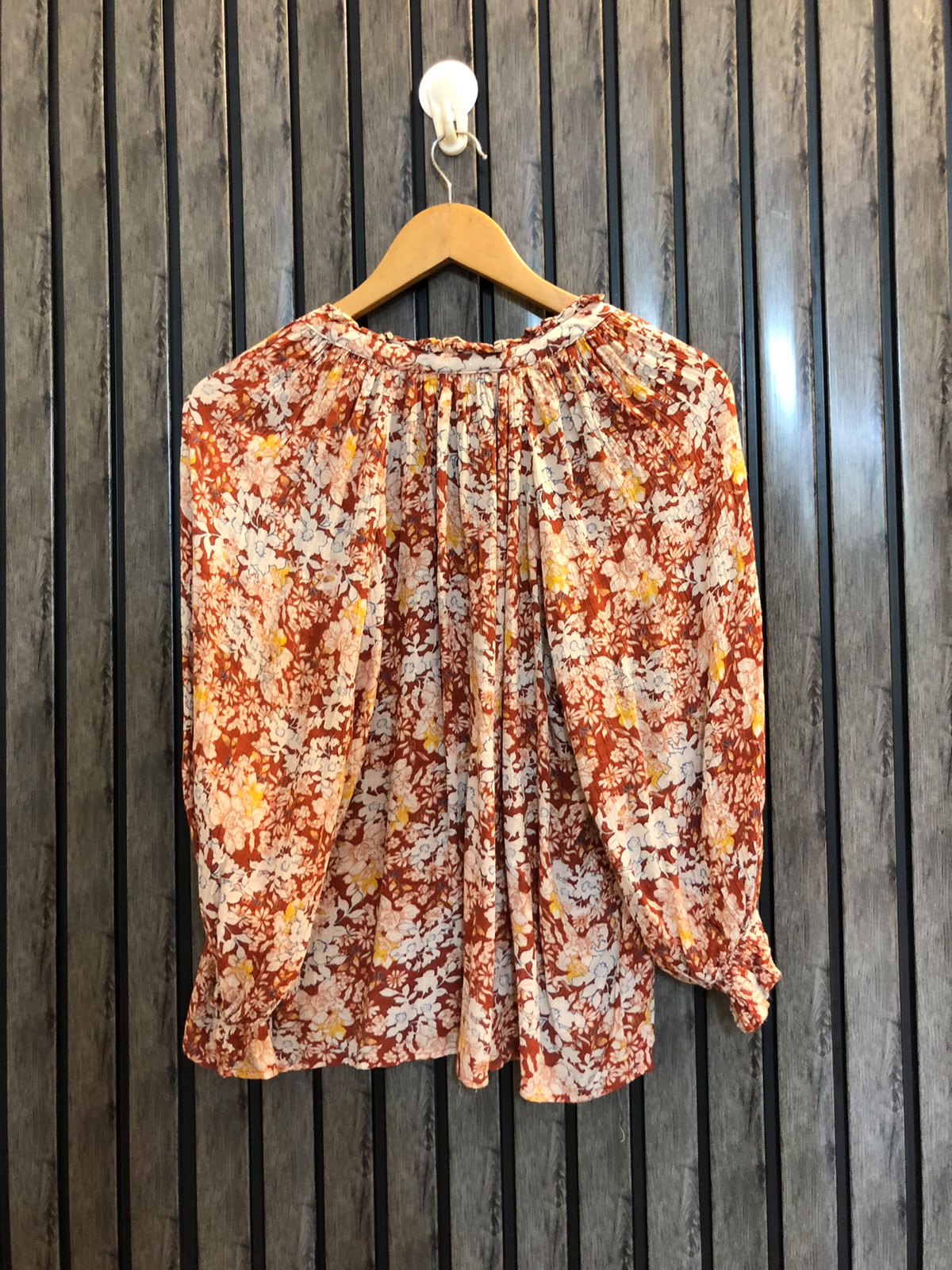 Chest Small Bagy Style  Length 21  Fabric Cotton Women's Smart Casual Top