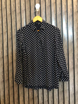 Chest 17  Length 24  Fabric Linen Women's Everyday Casual Top