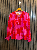 Chest 19  Length 23  Fabric Linen Women's Regular Fit Top