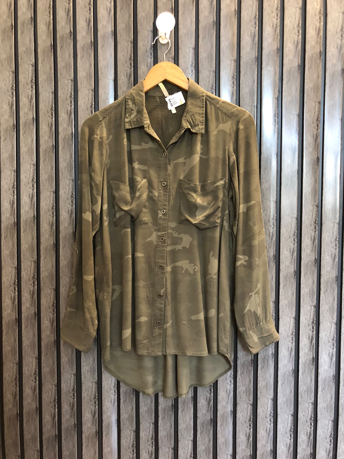 Chest 19  Length 25 To 29  Fabric Linen Women's Comfortable Summer Top