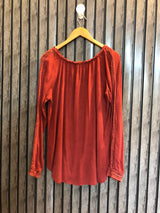 Chest 21  Length 24  Fabric Cotton Women's Soft Summer Top