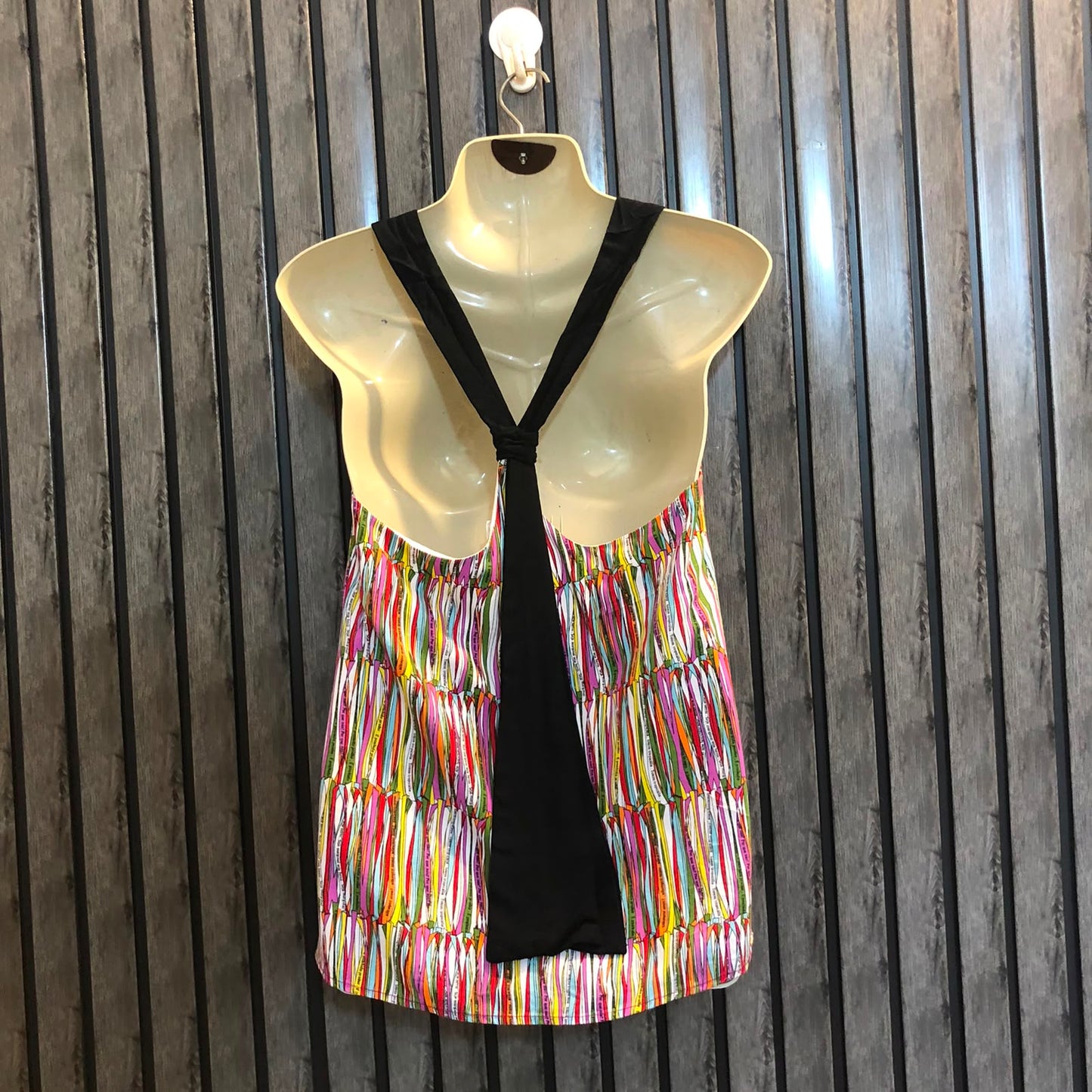 Chest 17  Length 22  Fabric Linen Trendy Women's Crop Top
