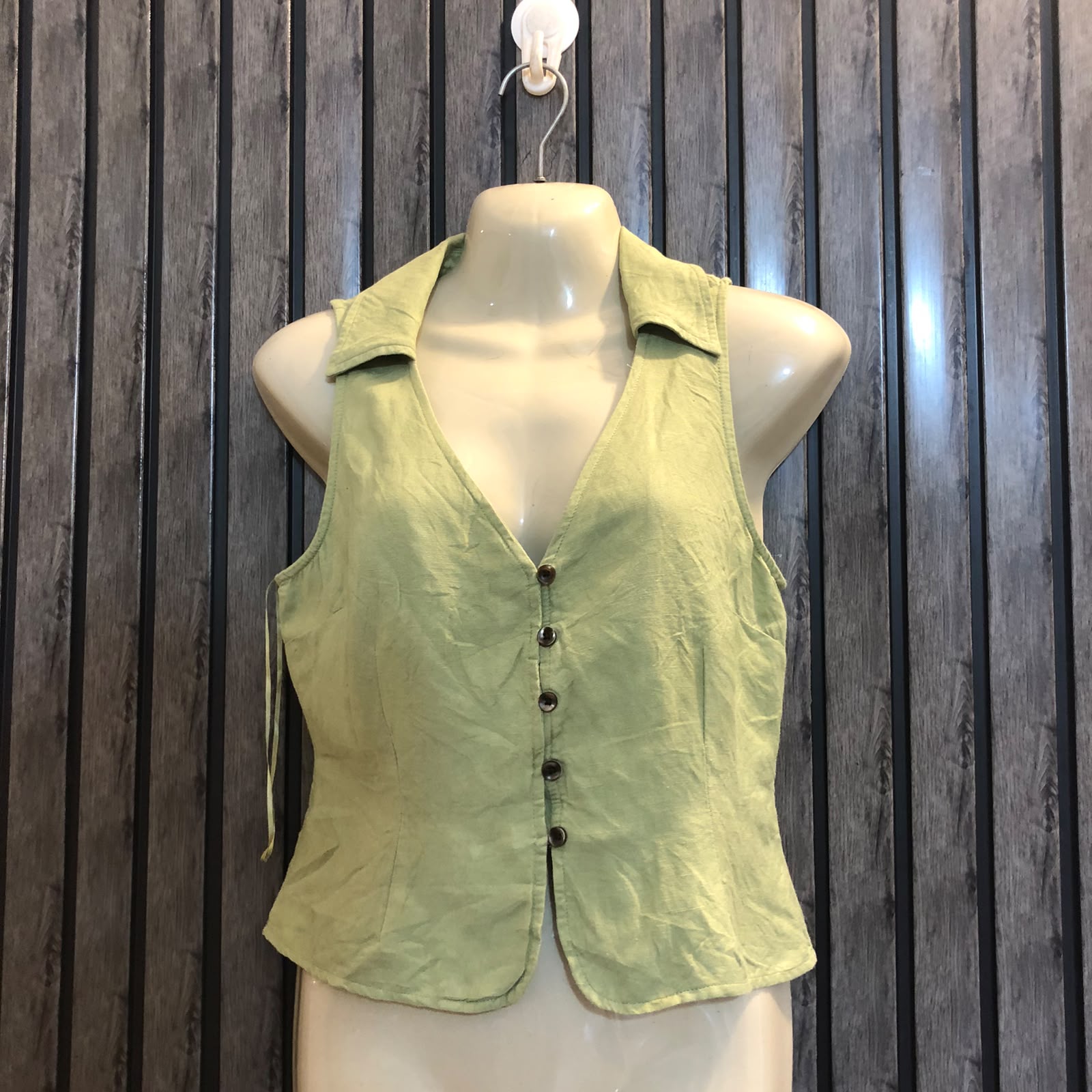 Chest 17  Length 17  Fabric cotton Women's Everyday Crop Top