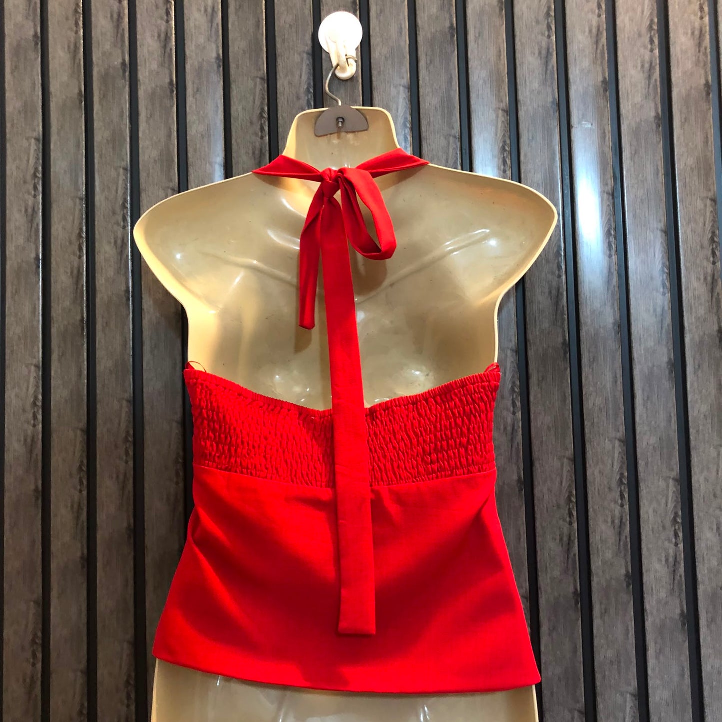 Chest 17  Length 17  Fabric cotton silk Women's Premium Fashion Crop Top
