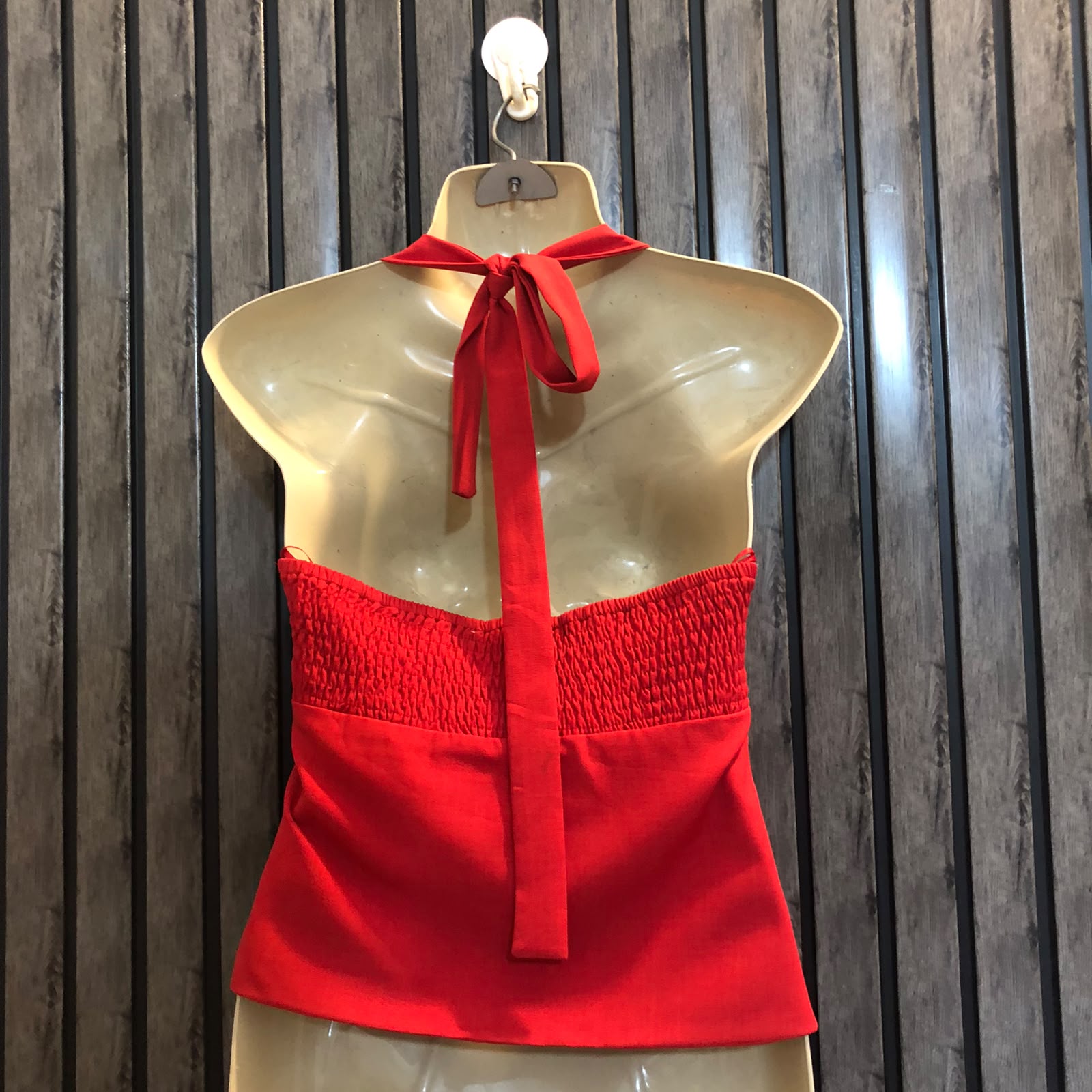 Chest 17  Length 17  Fabric cotton silk Women's Premium Fashion Crop Top