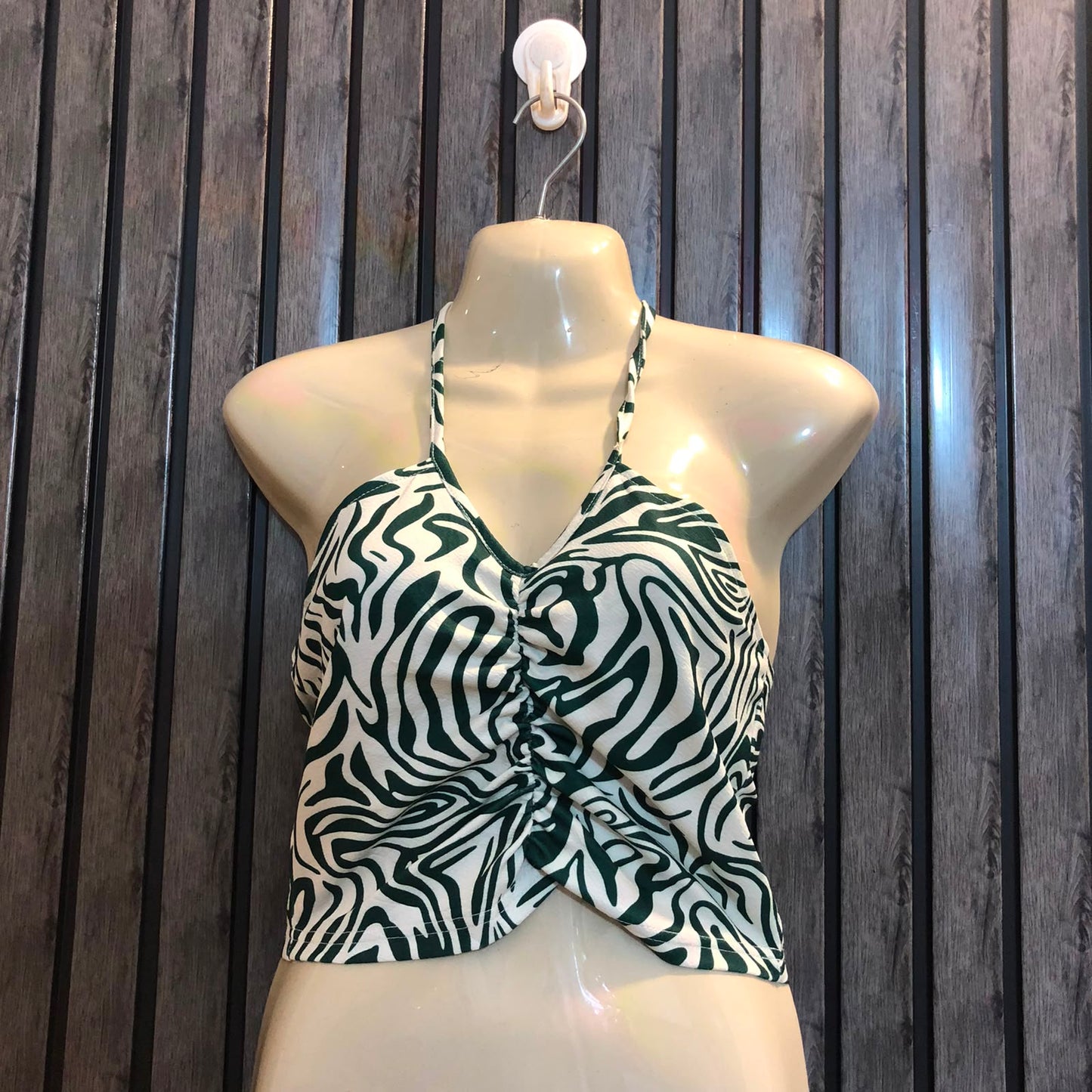 Chest medium  Length 15  Fabric silk jersey Women's Trend Crop Top