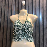 Chest medium  Length 15  Fabric silk jersey Women's Trend Crop Top