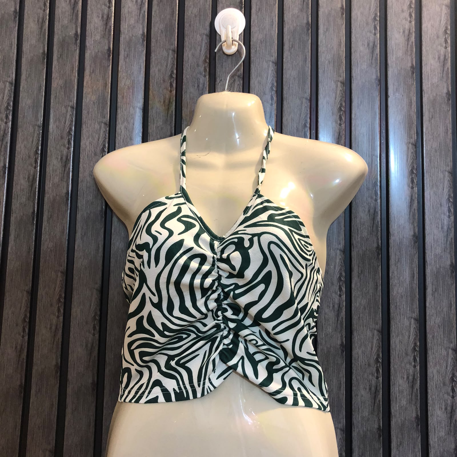 Chest medium  Length 15  Fabric silk jersey Women's Trend Crop Top