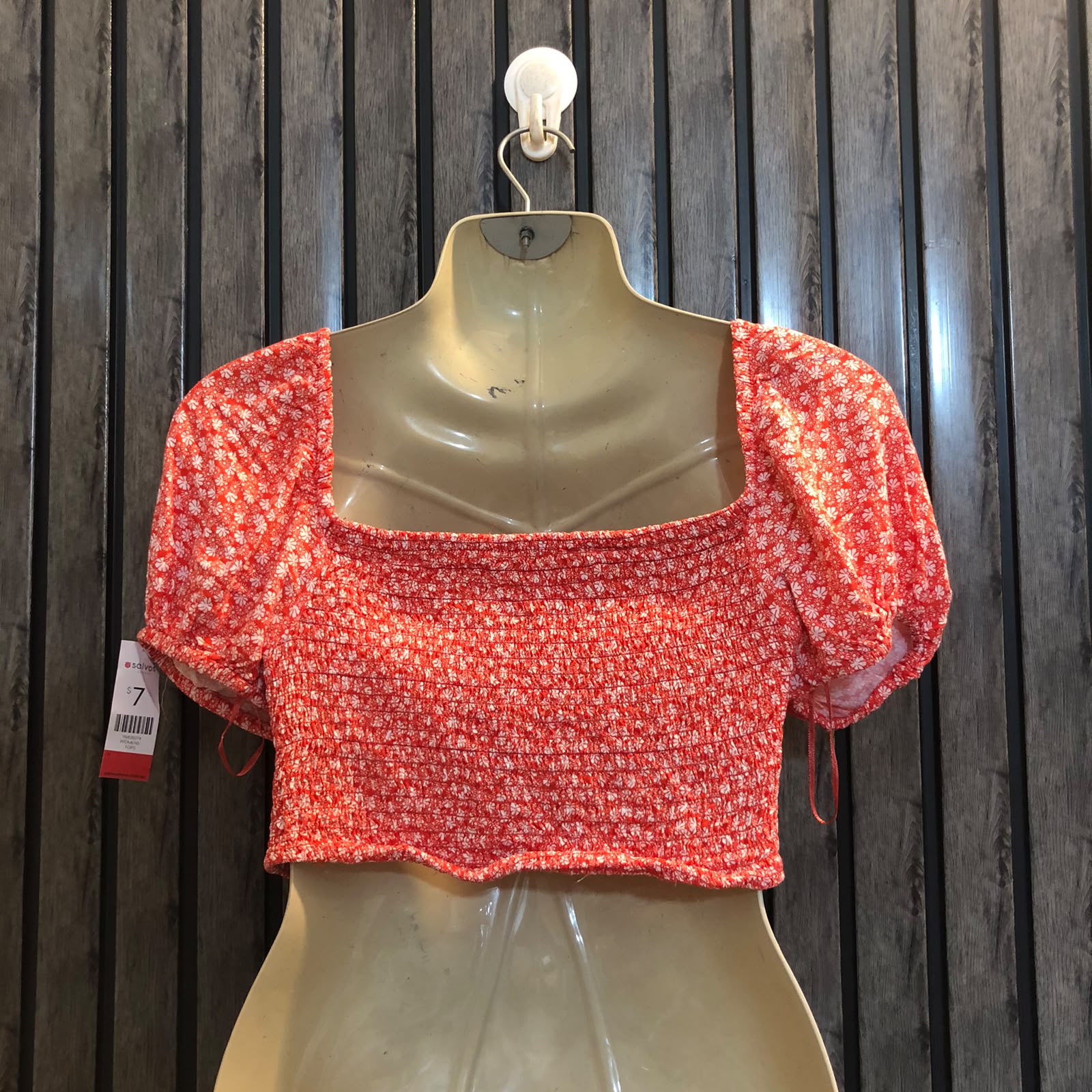 Chest small  Length 11  Fabric linen Branded Western Women's Crop Top
