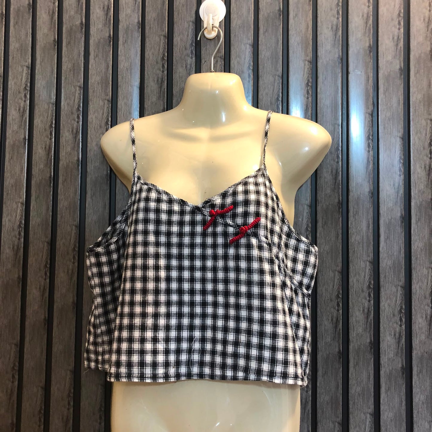 Chest 19  Length 16  Fabric cotton Women's Daily Crop Top