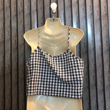 Chest 19  Length 16  Fabric cotton Women's Daily Crop Top