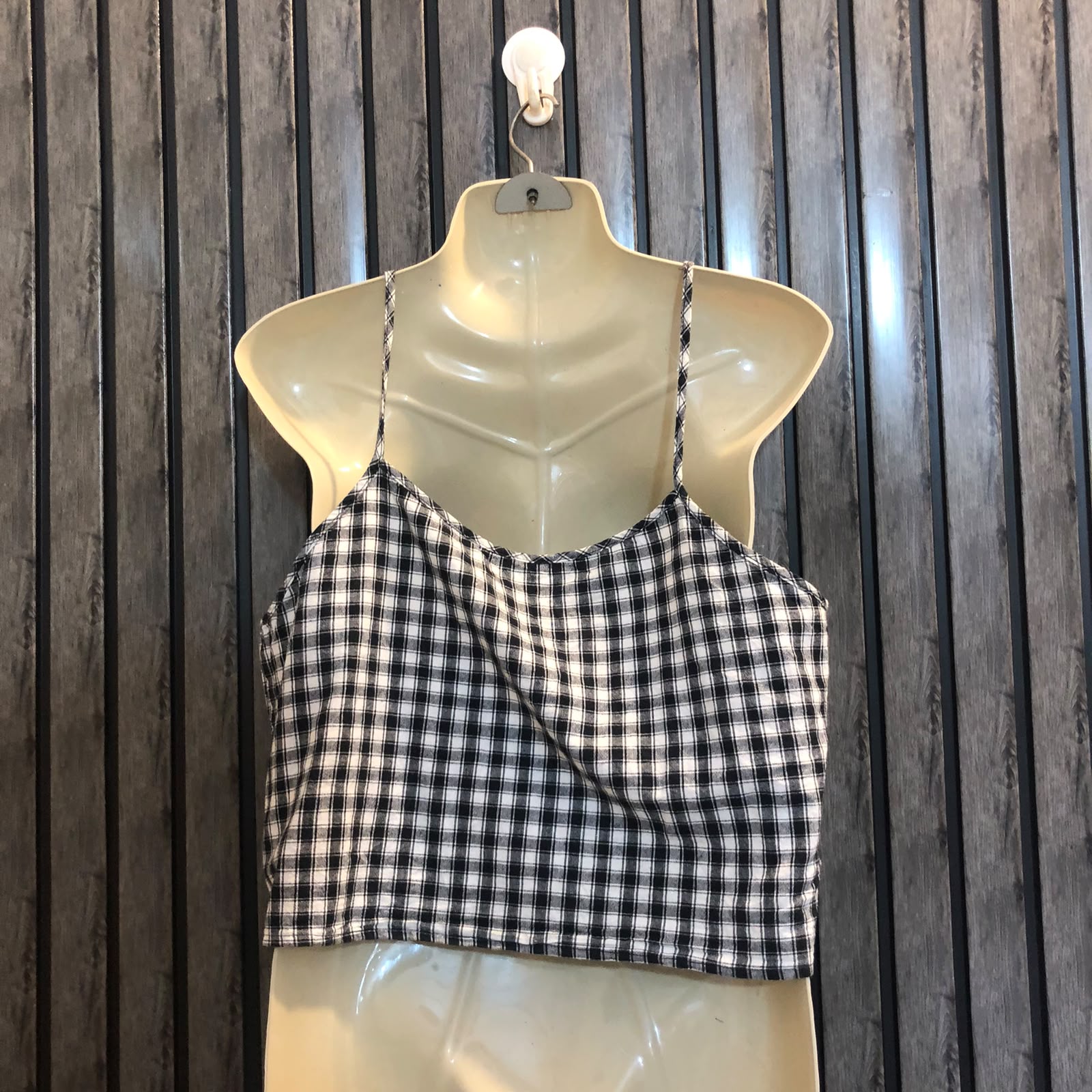 Chest 19  Length 16  Fabric cotton Women's Daily Crop Top