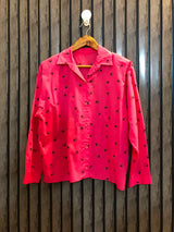 Chest 20  Length 22  Fabric cotton Western Branded Women's Full Sleeve Top