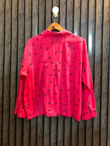 Chest 20  Length 22  Fabric cotton Western Branded Women's Full Sleeve Top