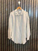 Chest medium  baggy style  Length 29  Fabric linen Women's Latest Full Sleeve Top