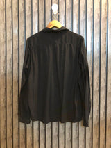 Chest 20  Length 24 TO 25  Fabric linen Women's Trend Full Sleeve Top
