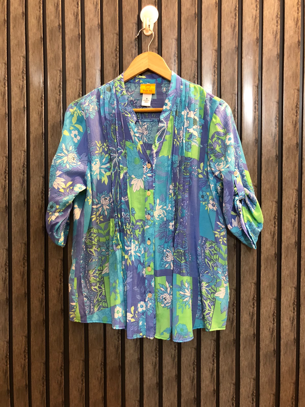 Chest 18  Length 25  Fabric cotton silk Women's Daily Full Sleeve Top