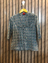 Chest 16  Length 22  Fabric cotton Women's Elegant Full Sleeve Top