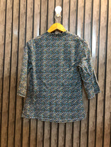 Chest 16  Length 22  Fabric cotton Women's Elegant Full Sleeve Top