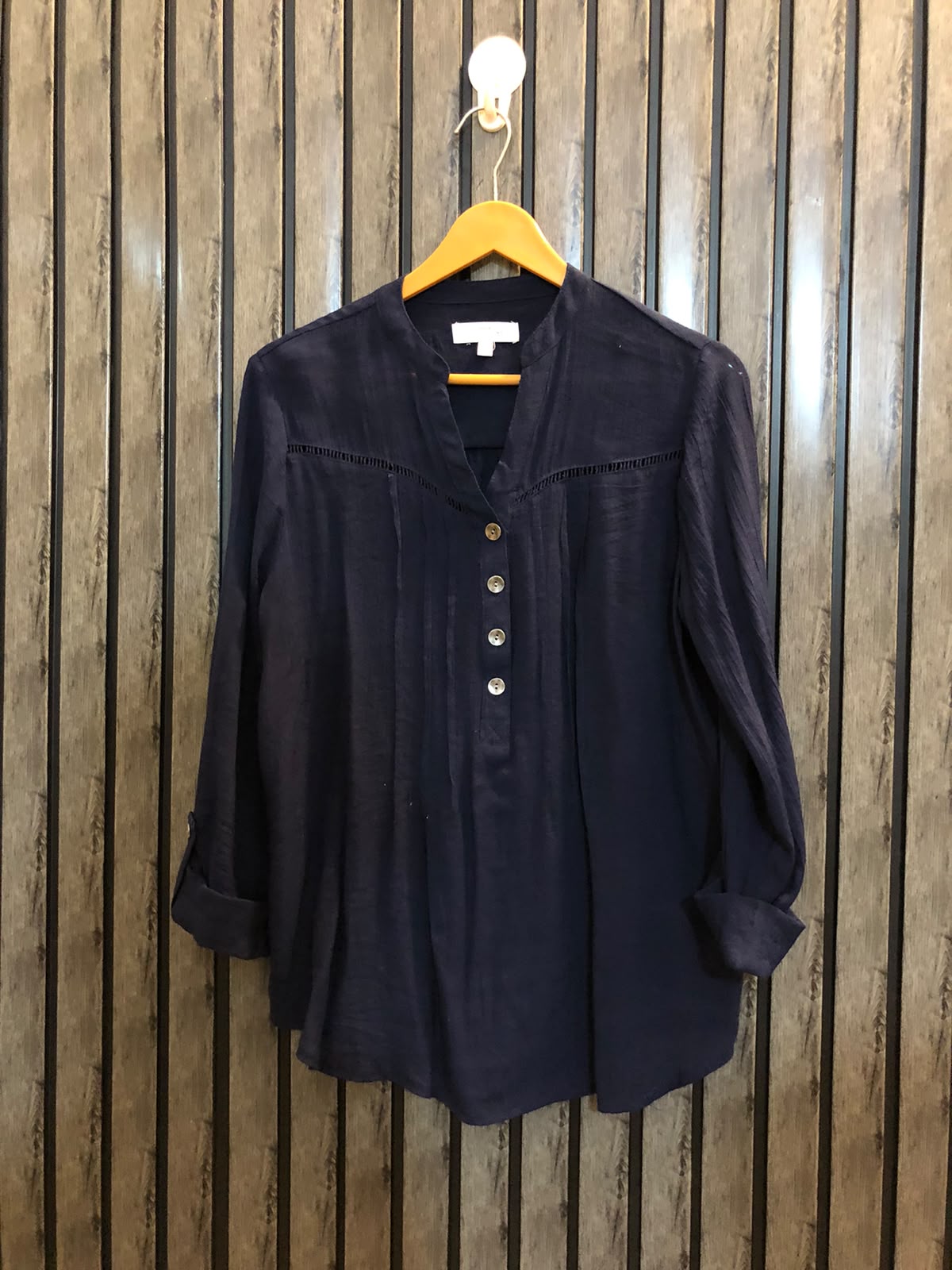 Chest 18  Length 25  Fabric cotton silk Women's Latest Fashion Top