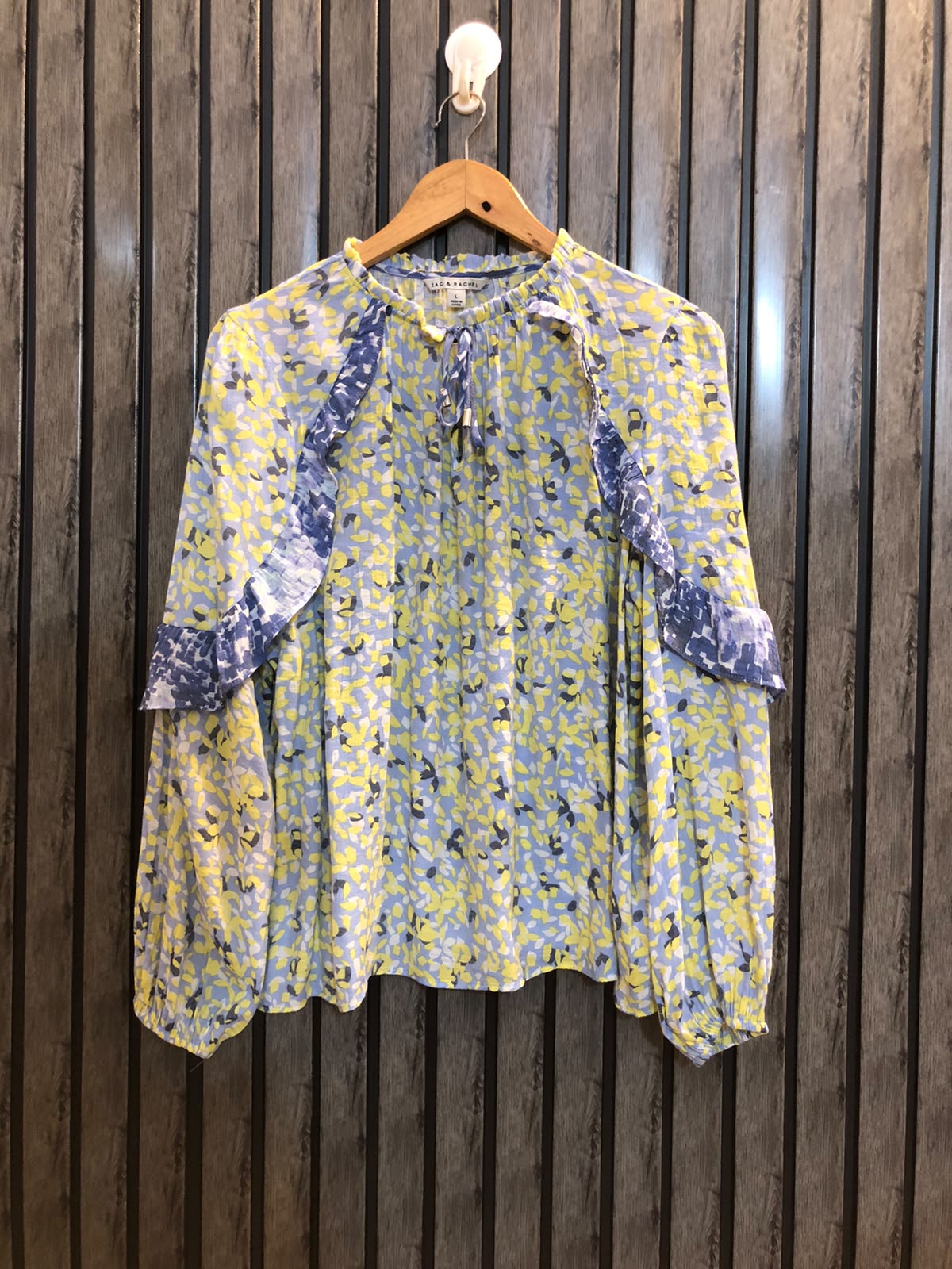 Chest 21  Length 23  Fabric cotton silk Women's Exclusive Fashion Top