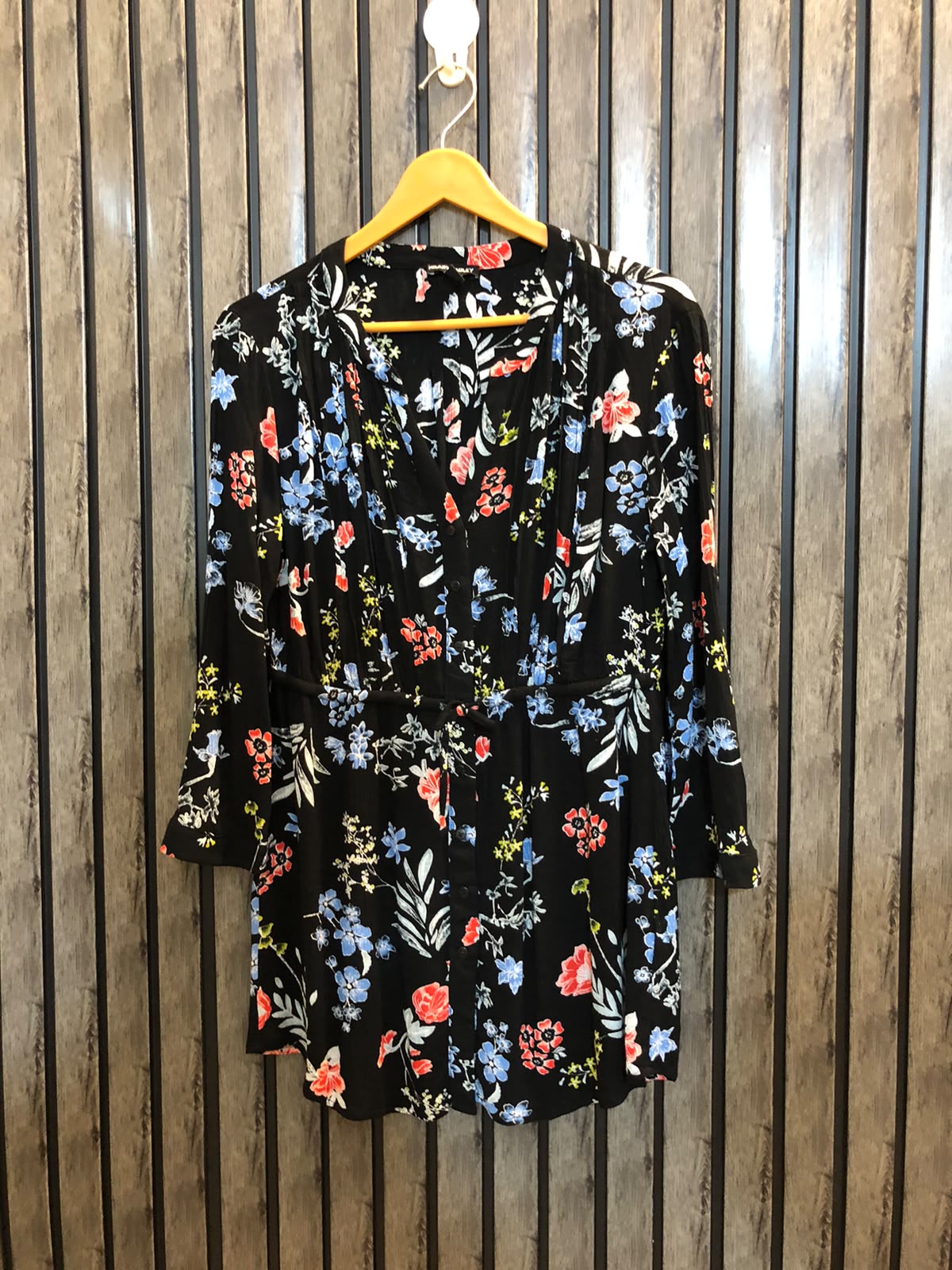 Chest 19  Length 29  Fabric cotton Women's Everyday Fashion Top