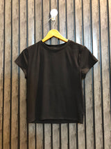 Chest 17  Length 18 Women's Casual T-Shirt