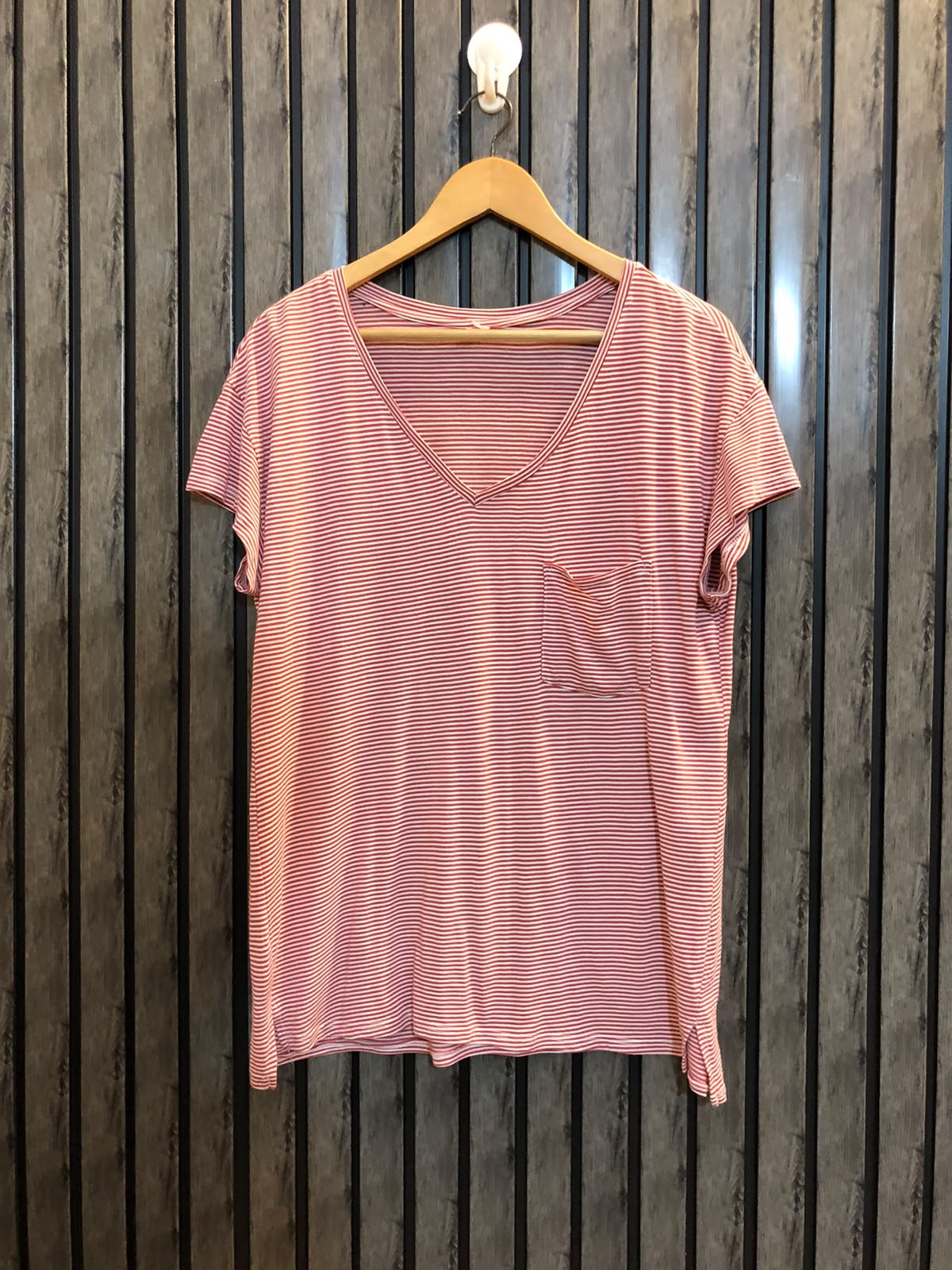 Chest 21  Length 25 Women's New Arrival T-Shirt