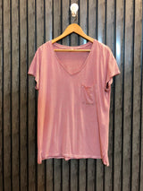 Chest 21  Length 25 Women's New Arrival T-Shirt