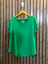 Chest 23  Length 24 Women's Modern Everyday T-Shirt