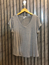 Chest 21  Length 24 Women's Trendy Casual Tee