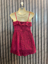 Chest 16  Length 24  Fabric net Women's Luxury Mini Dress Collection