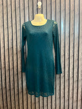 Chest 18  Length 32  Fabric net Exclusive Women's Mini Dress Collection