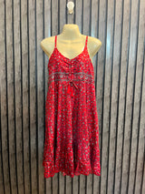 Chest large to xl  Length 34  Fabric silk Women's Western Party Wear Dresses