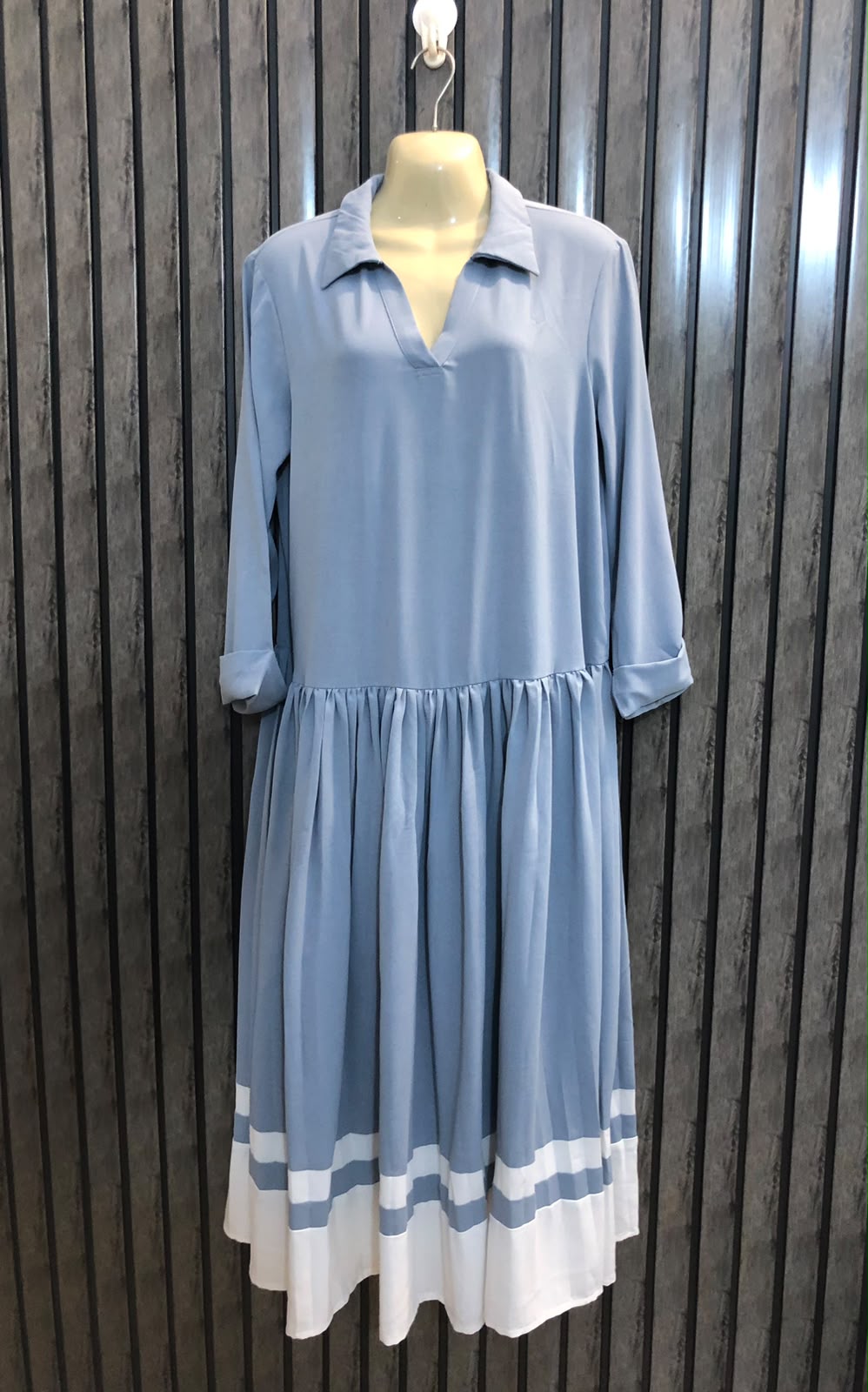 Chest 19  Length 48  Fabric silk Fashionable Long Dresses for Women