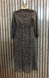 Chest 16  Length 41  Fabric chiffon Modern Western Fashion Maxi Dresses