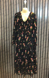 Chest 19  Length 49  Fabric chiffon Party Wear Long Maxi Dresses for Women