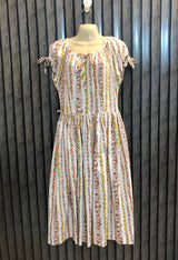 Chest 20  Length 43  Fabric cotton silk Designer Maxi Dresses