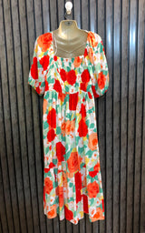 Chest 17  Length 44  Fabric chiffon Modern Ladies Maxi Fashion