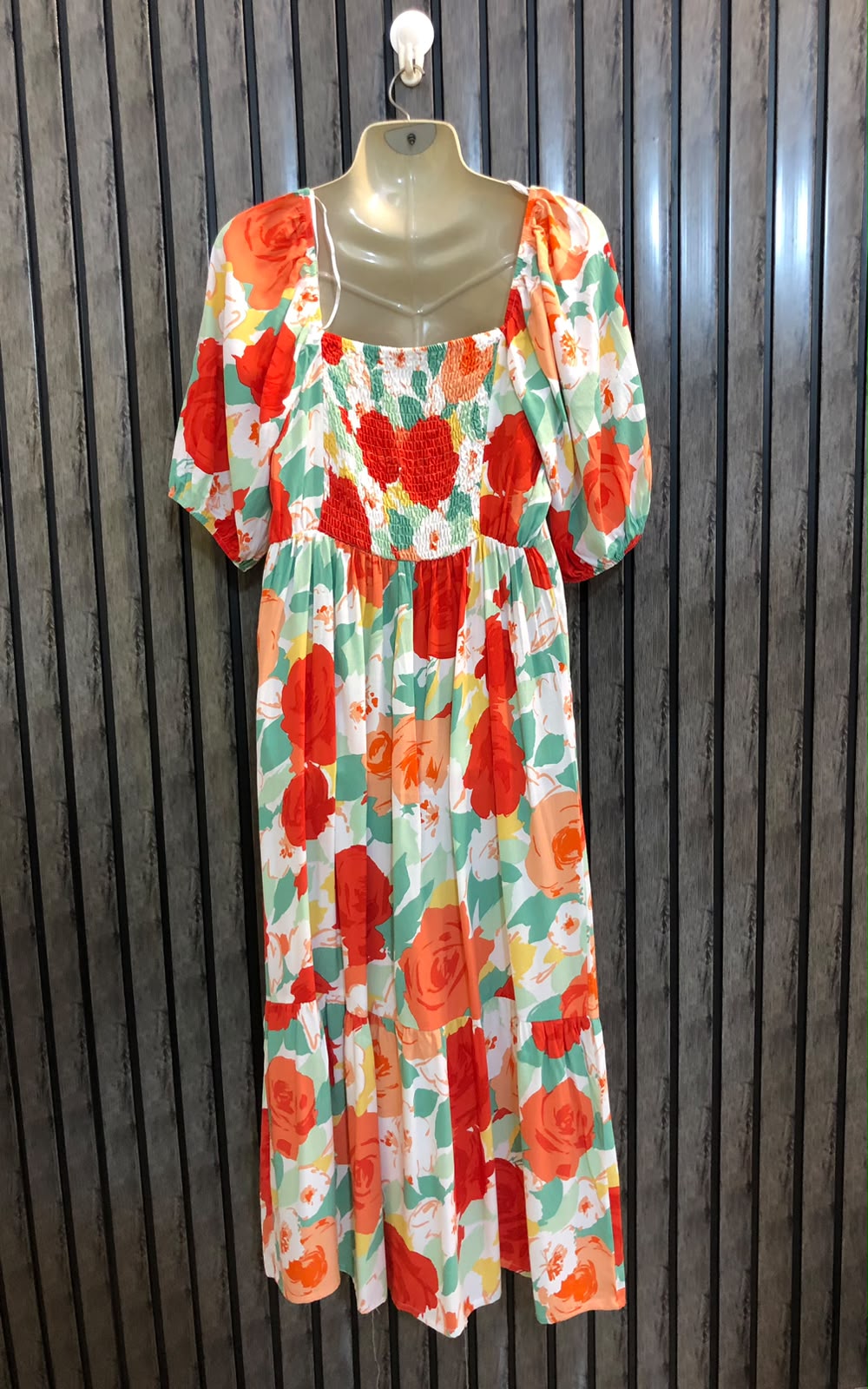 Chest 17  Length 44  Fabric chiffon Modern Ladies Maxi Fashion