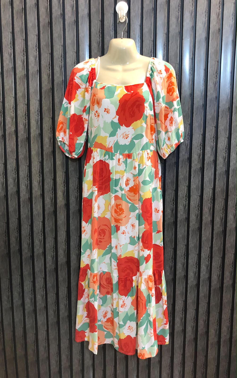 Chest 17  Length 44  Fabric chiffon Modern Ladies Maxi Fashion