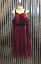 Chest 20  Length 43  Fabric chiffon Exclusive Western Women's Clothing